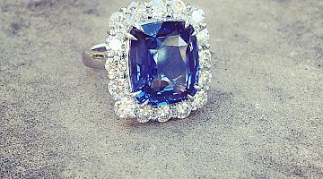 Ceylon Sapphire 13.5ct Ring