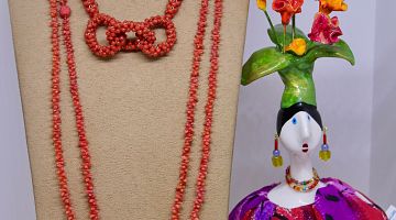 Victorian Coral Necklaces