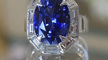 10.95ct Ceylon Sapphire Ring