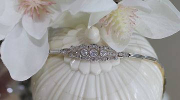 Pretty Art Deco Diamond Bracelet